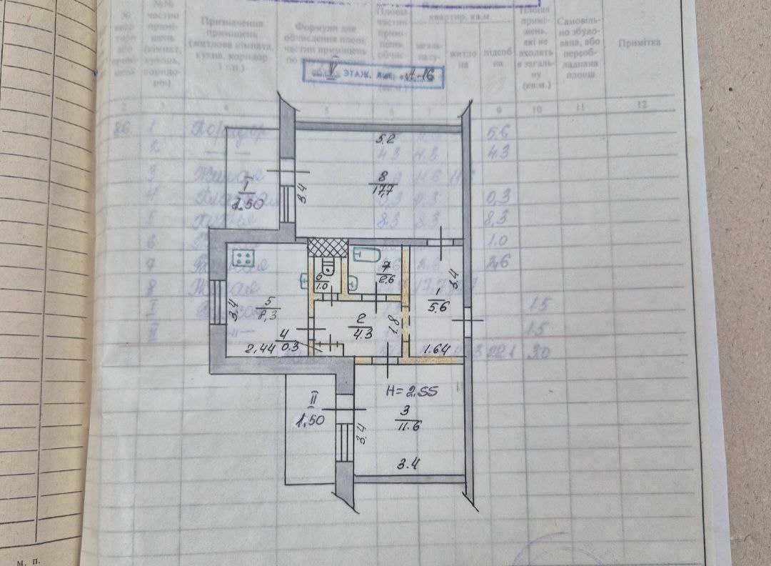 Продаж ВЕЛИКОЇ 2х кім квартири. В. Бизова (Якіра)