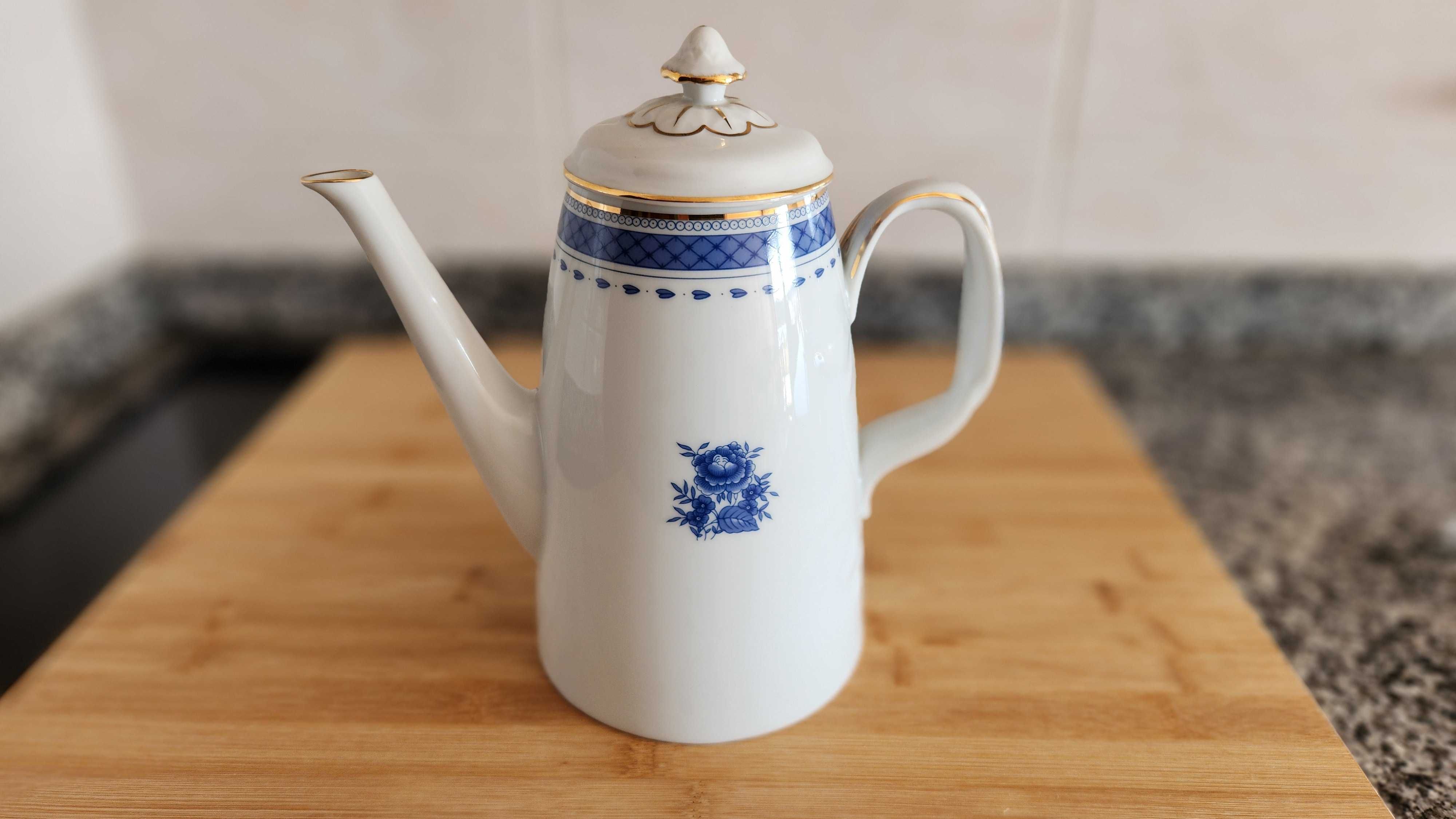 Serviço de Chá e Café Vista Alegre Cozinha Velha - NOVO - 12 Pessoas