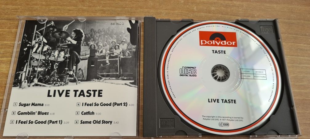 Live - Taste CD!