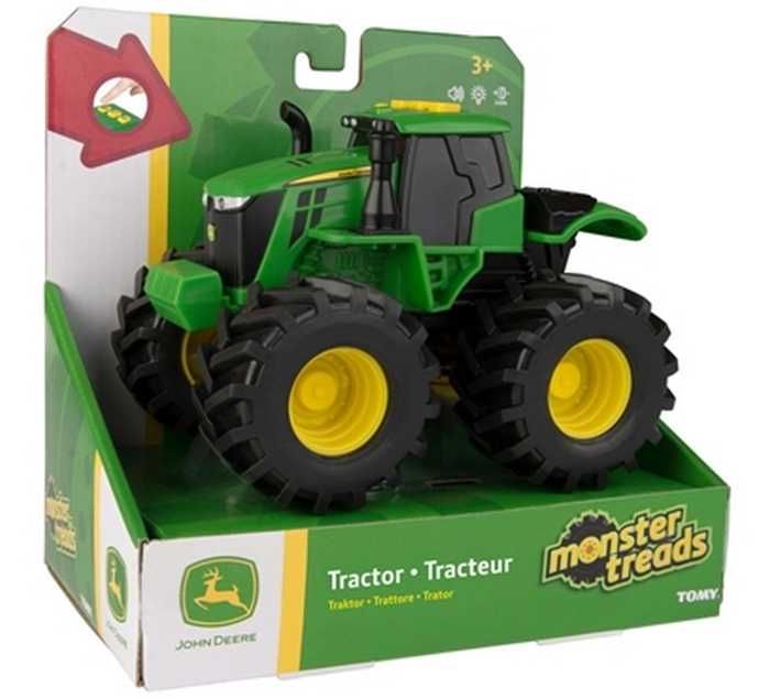 Tomy John Deere Monster traktor światło i dźwięk 46656