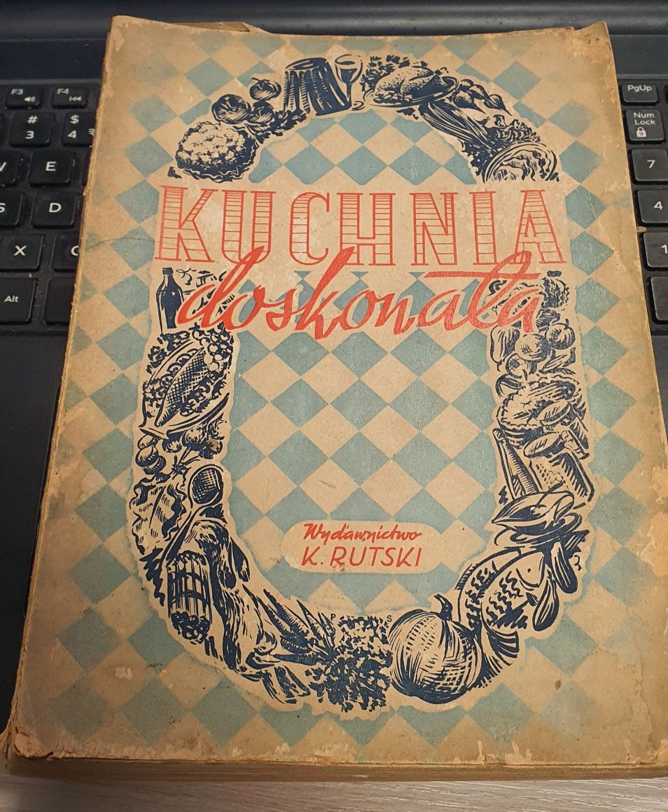 Książka kuchnia domowa 1949