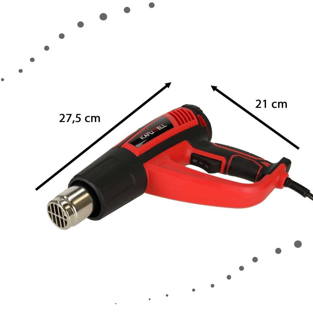 KAFUWELL Opalarka elektryczna z regulacja tempratury 0-600 st. C