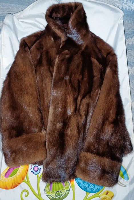 Норковий полушубок автоледі