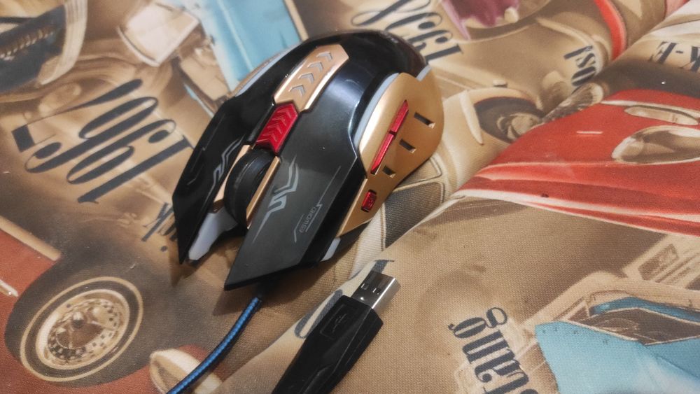 Игровая мышка Platoon PL-1624.  Состояние