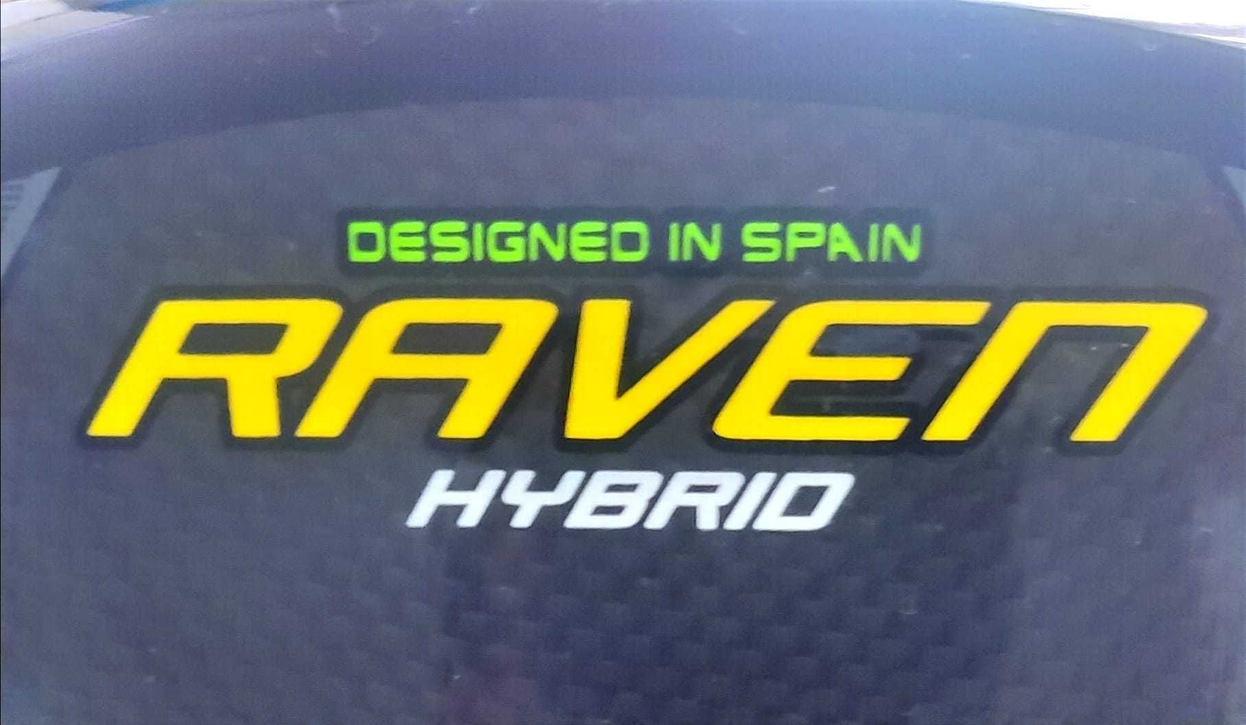 Raquete Padel - Siux Raven Hybrid 3k Carbono com bolsa