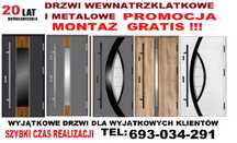 Drzwi ZEWNĘTRZNE metalowe  wejściowe z montażem wewnątrzklatkowe