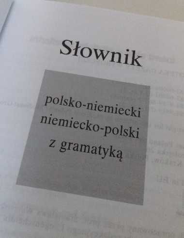 Słownik języka niemieckiego | polsko-niemiecki niemiecko-polski