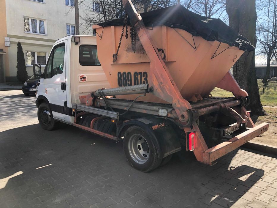 Kontenerowy wywóz gruzu, worki Big-Bag, wywóz smieci, wąskie wjazdy