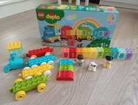 Zestaw lego duplo pociąg ciuchcia kompletny