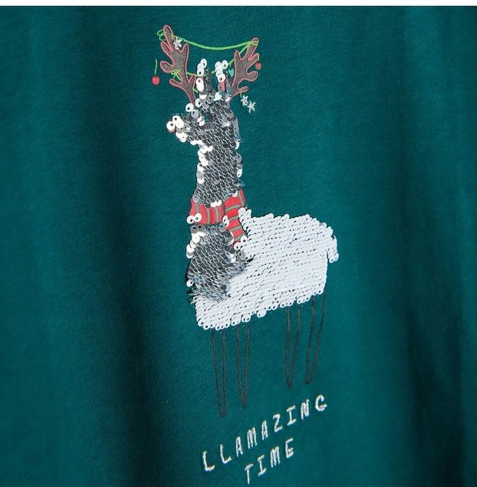 Новорічний реглан, новорічний лонгослів XS-S, 42-44