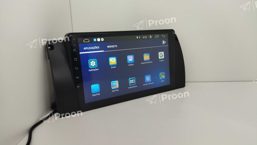 Auto Rádio Bmw E39 E53/x5  Android 2 din Ano 1995 até 2003