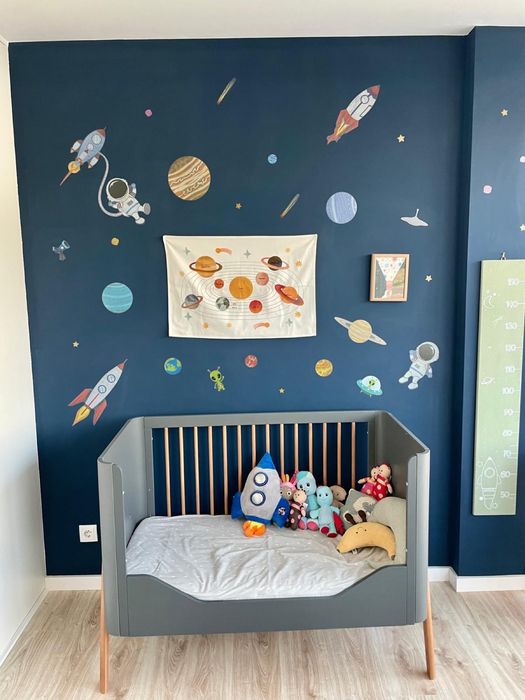 Berço Troll em cinzento