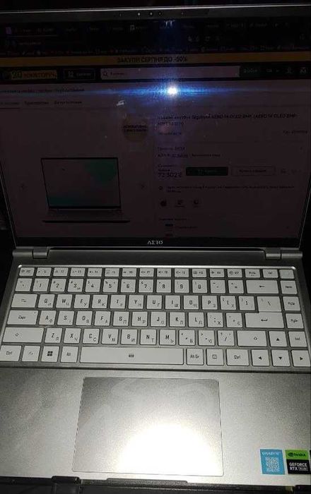 Ноутбук  Gigabyte AERO 14 OLED BMF (BMF-H2EEBB3SH)