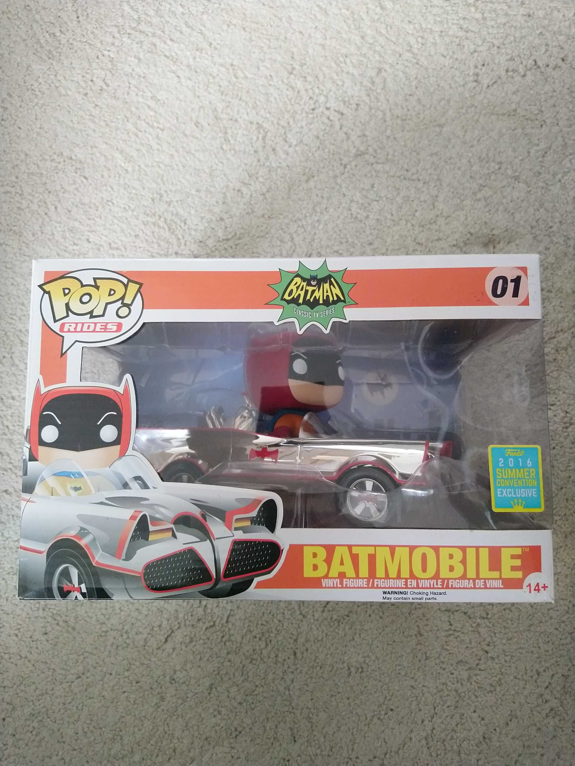 Funko Pop Rides Batman Batmobile 01 Summer Convention 2016