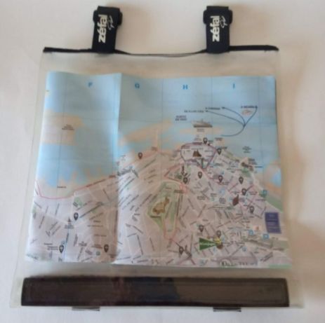 Bomba, fita, refletores, suporte, porta-mapas - bicicleta