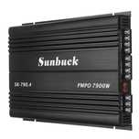 Amplificador de Som P/ Carro, 7900W, 4 Canais, Novo