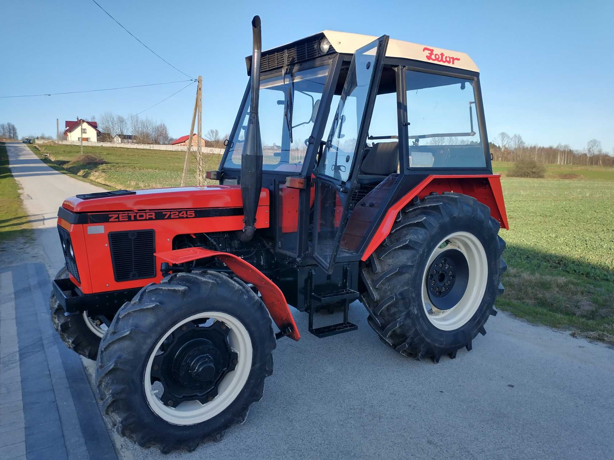 Zetor 7245, nie 7045, jak renault, case