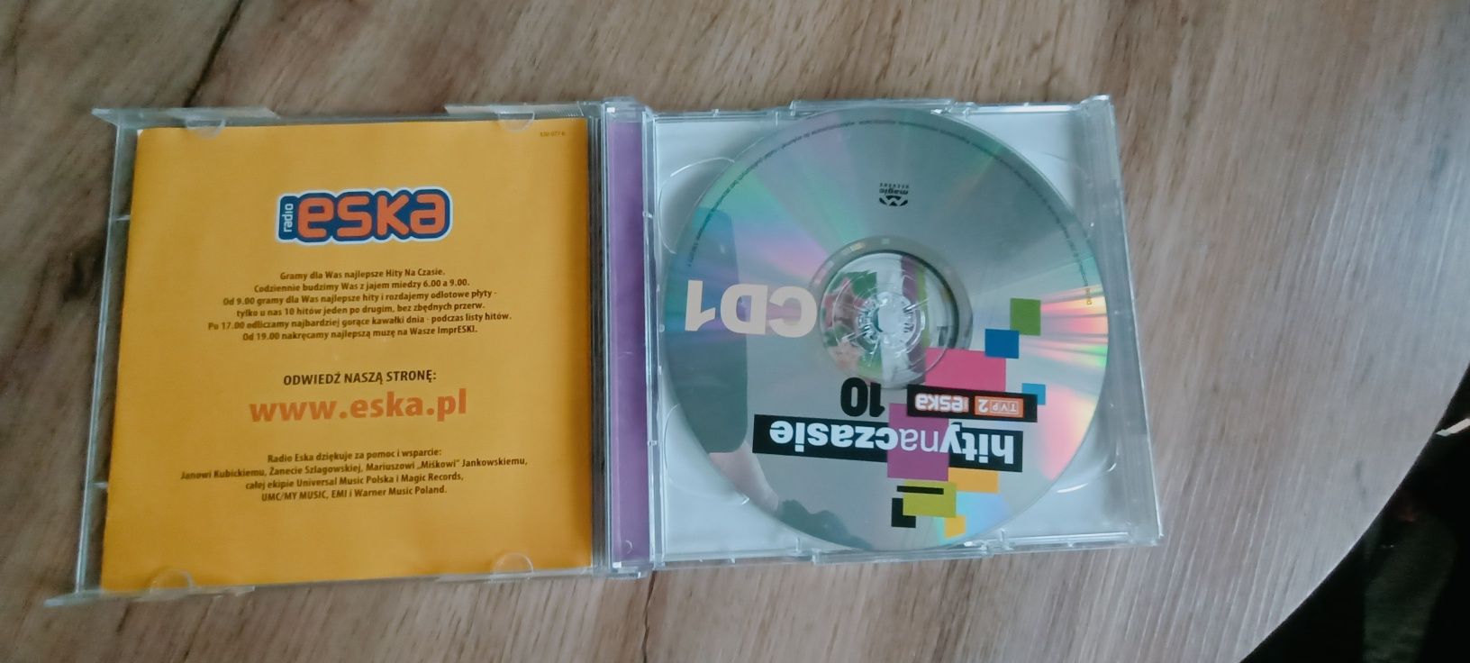 Płyta CD Hity na czasie 10 eska 2007 r