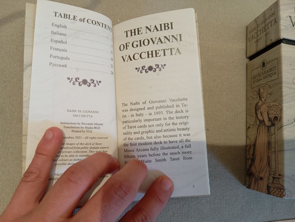 Tarot de Giovanni Vaccheta