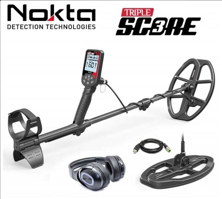 Металошукач Nokta Triple Score 3 PRO Pack- комплект як на фото 1