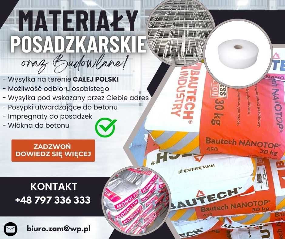 Materiał do posadzek przemysłowych posypka utwardzająca do posadzki