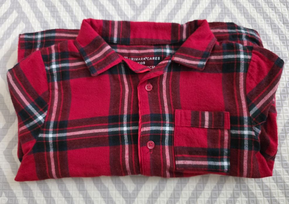 Świąteczna piżama Primark rozm. 116