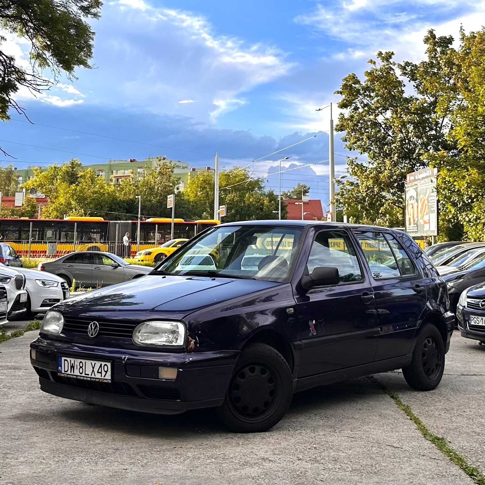 Volkswagen Golf 3|1.6 P 75KM|SprawnaKlimatyzacja|ElektryczneSzyby|1996