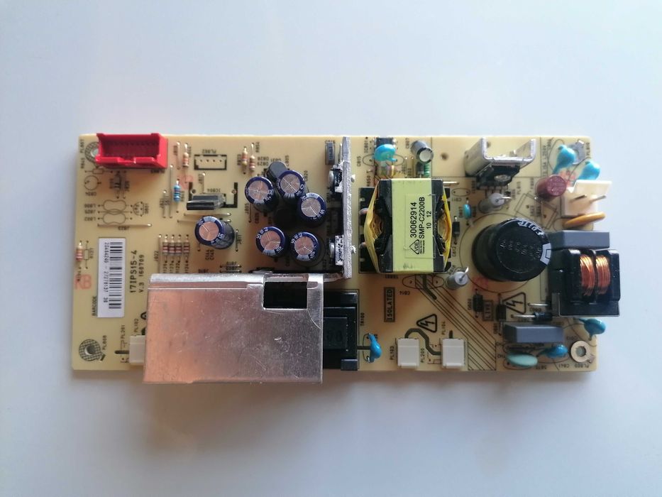 Placas TVs LCD - Fonte Alimentação Power Supply Motherboards T-Con LED