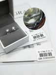 Nowe kolczyki z 0.5ct moissanitem GRA - srebro 925