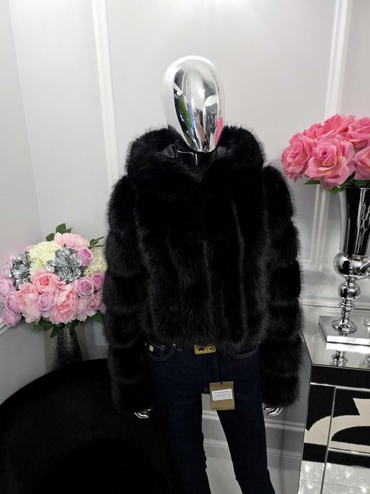 PRZEPIĘKNE futerko bardzo pyszyste S/M