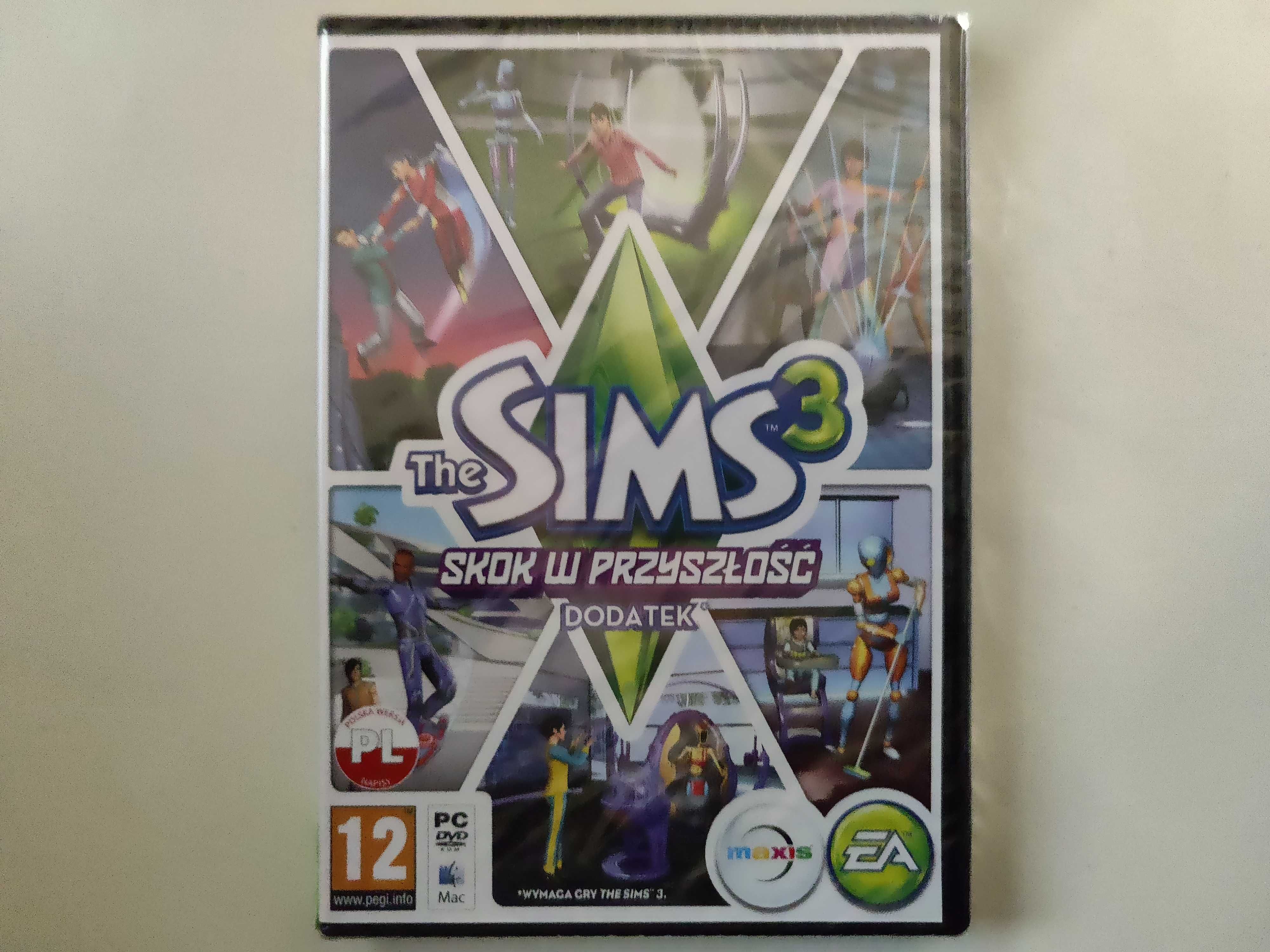 The Sims 3 Skok w przyszłość PL PC dodatek do gry zupełnie NOWA