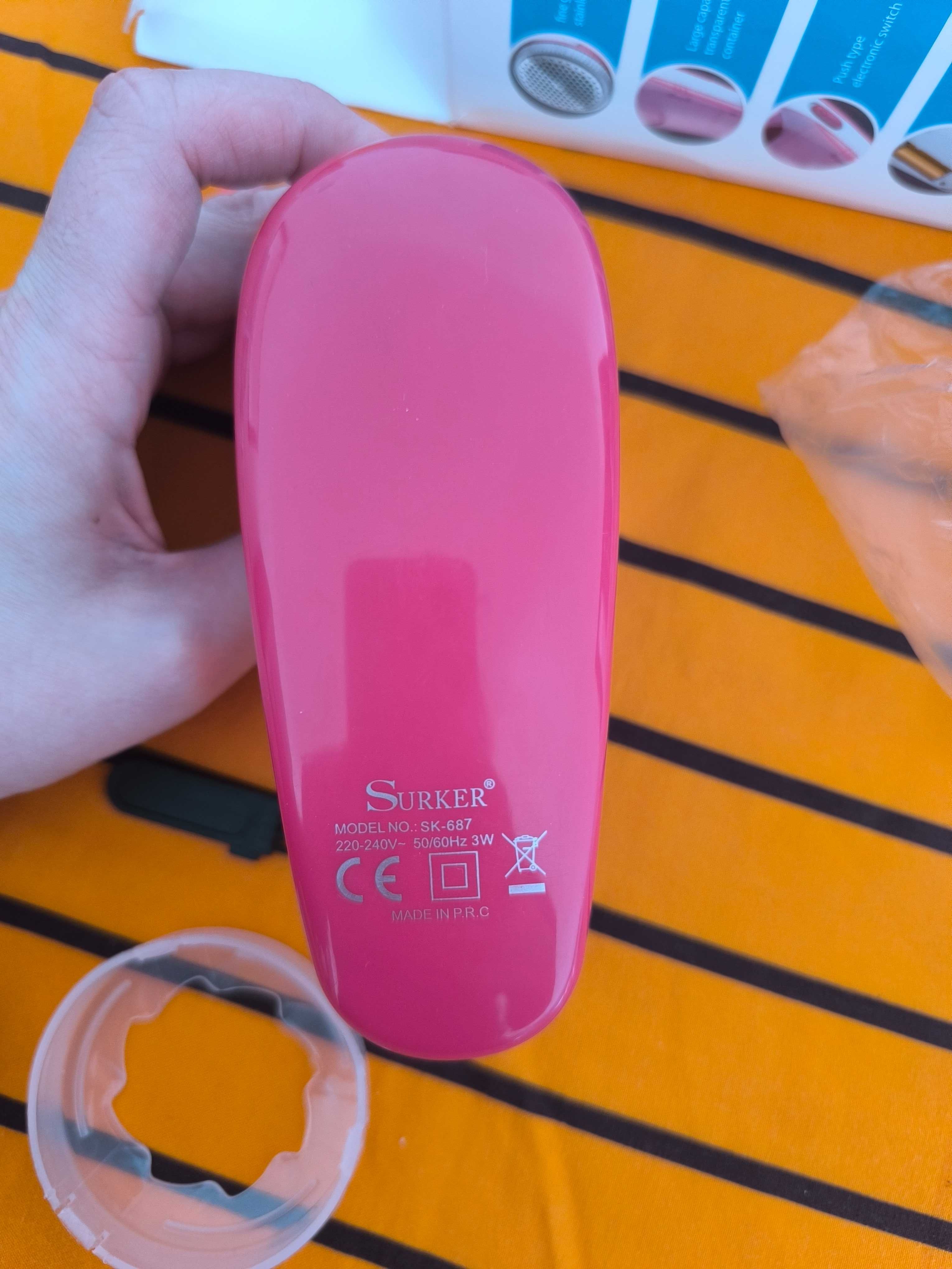 Máquina tira borbotos nova