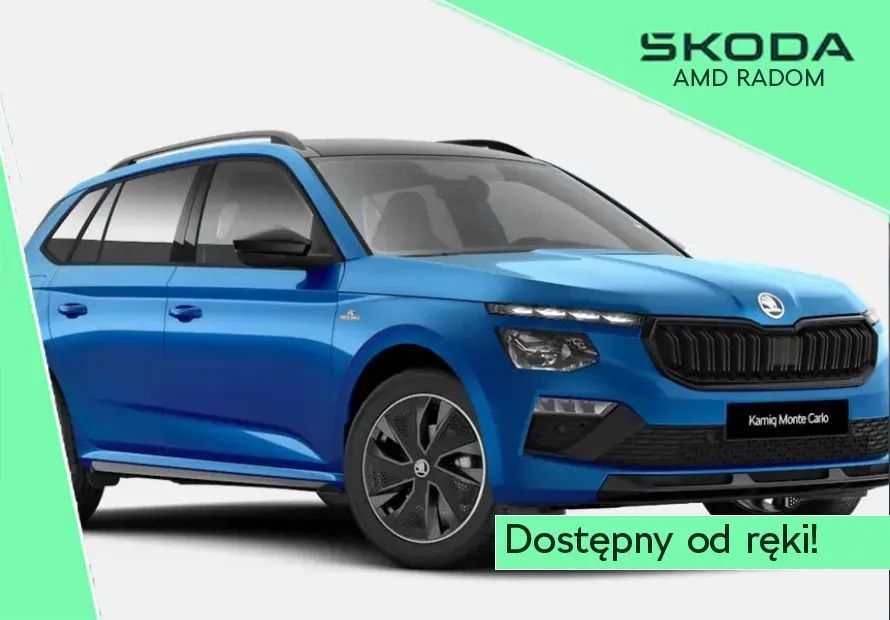 Skoda Kamiq Škoda Kamiq Monte Carlo 1,5 TSI 110 kW 7-biegowa DSG