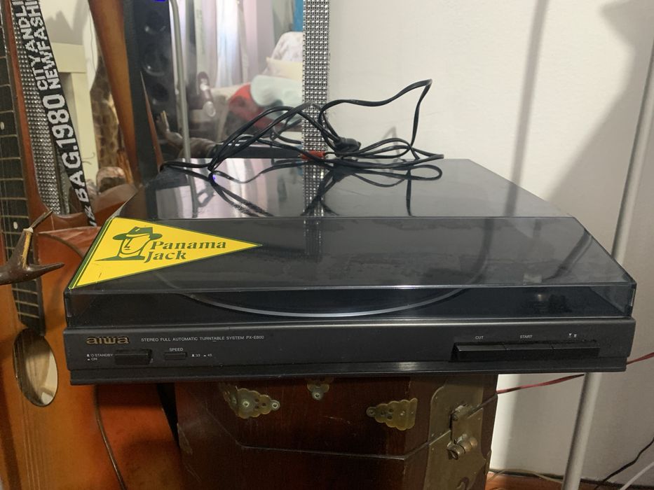 Toca discos :marca aiwa stereo full automatic turntable ststem px-E800