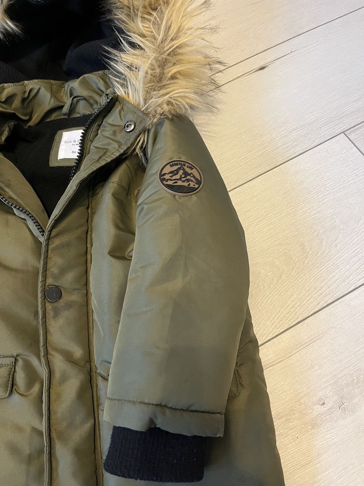 Kurtka / parka dla chlopca 86