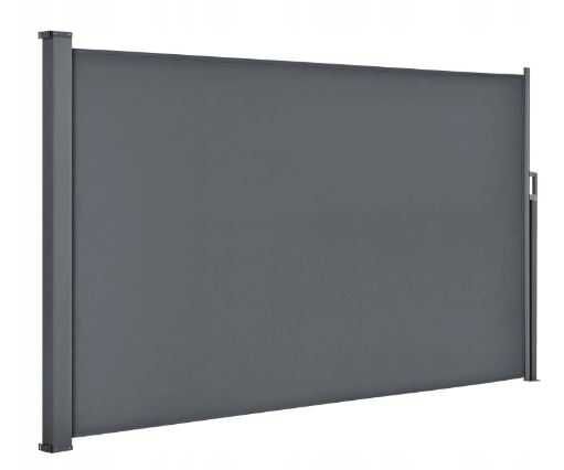 MARKIZA ROLETA Tarasowa Parawan Osłona WYSUWANA Boczna 200x350cm Szara
