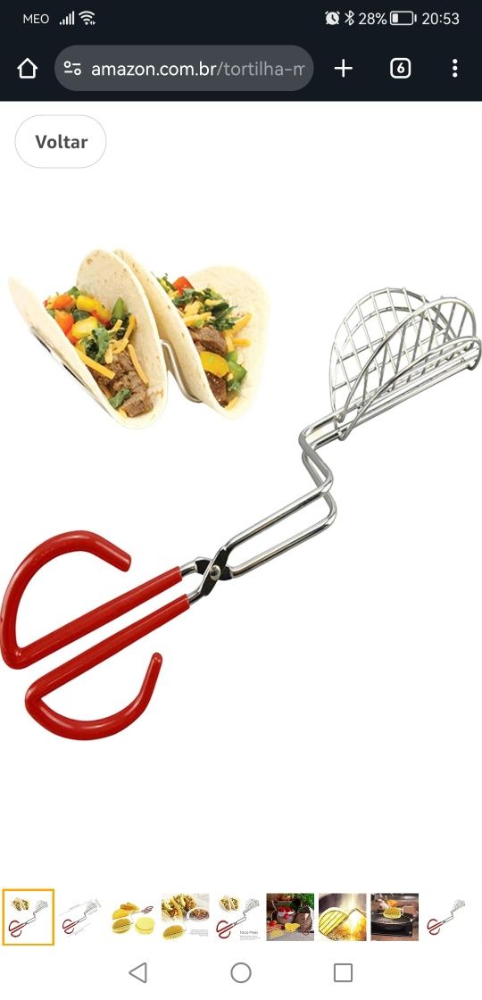 Tesoura Para fritar tacos