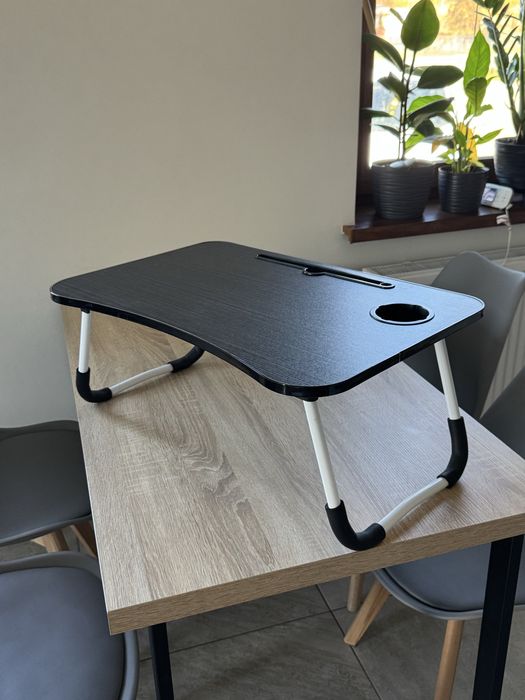 składany stolik pod laptopa do łóżka podstawka