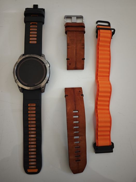 Garmin Fenix 7X sapphire solar tytanowy stan bdb