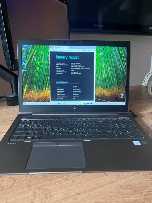 HP ZBook 15U G5 i7-8650U Radeon PRO WX 3100 16/512 GB