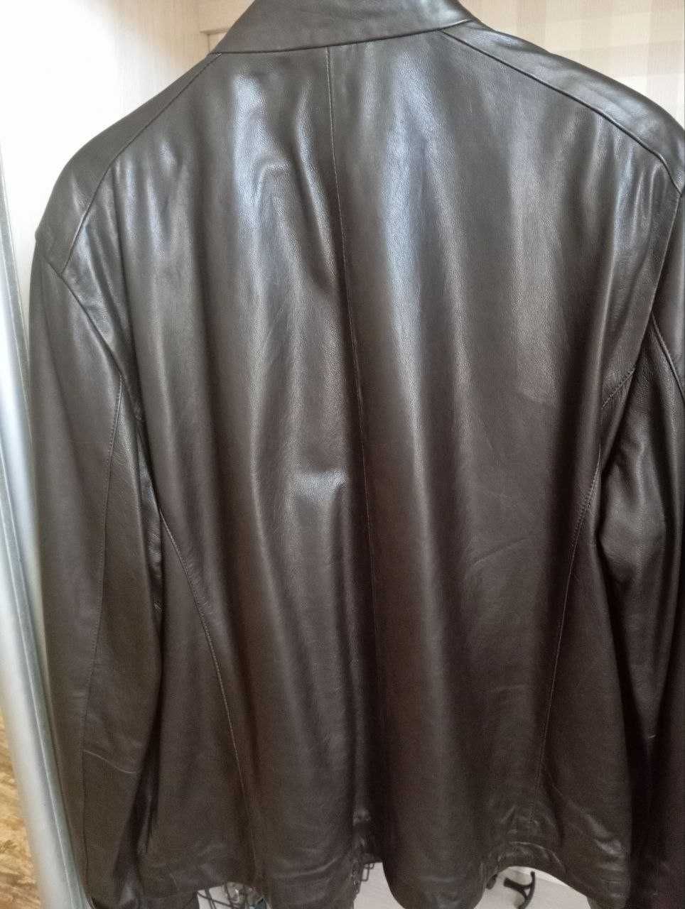 Куртка кожанная детская длина 73 плечи 50 см