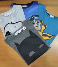 T-shirts manga curta H&M - Tamanho 4-6 anos - cada 2 €