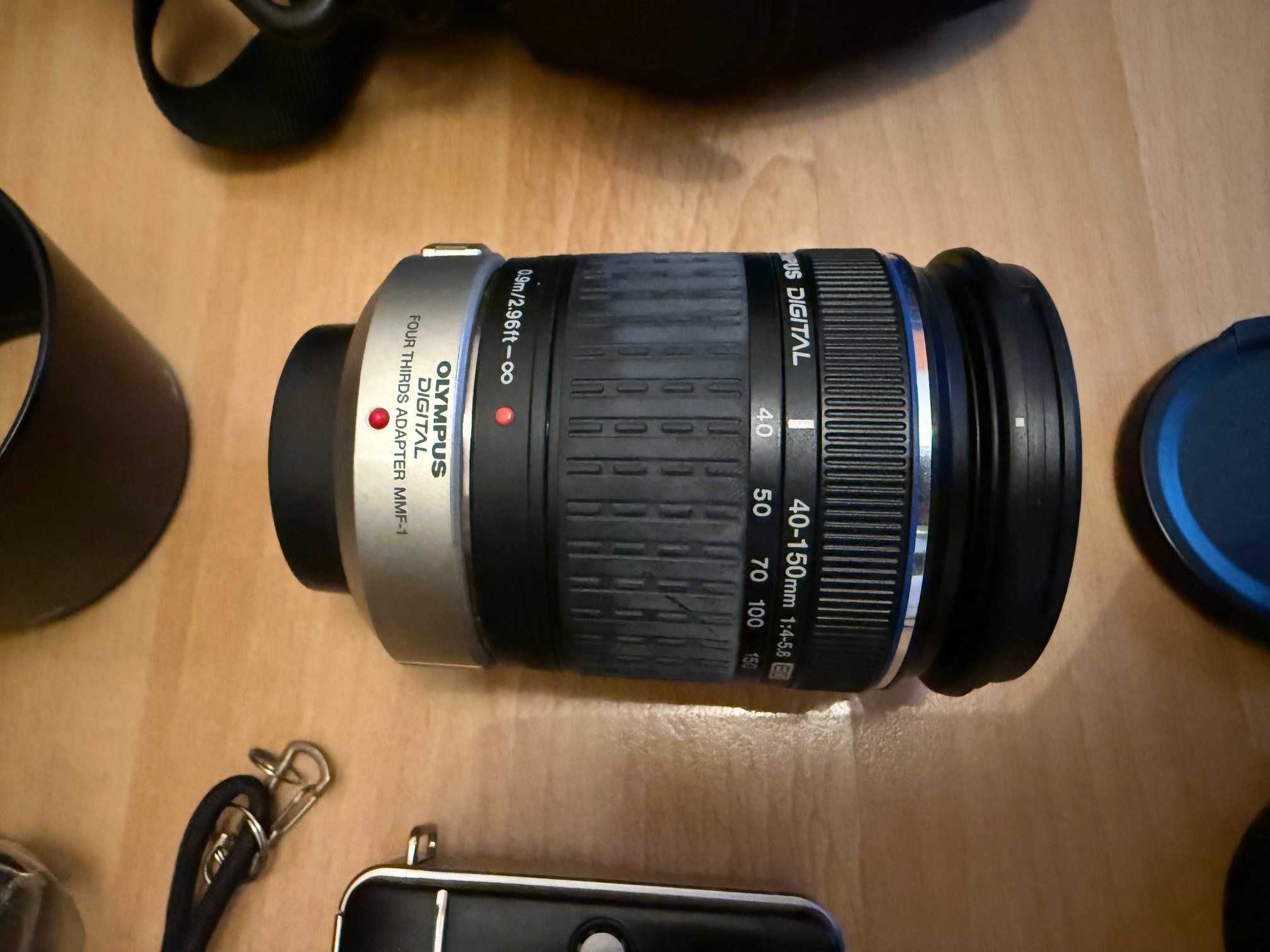 Aparat Olympus PEN E-PL1 + obiektywy + adapter Micro + dodatki !