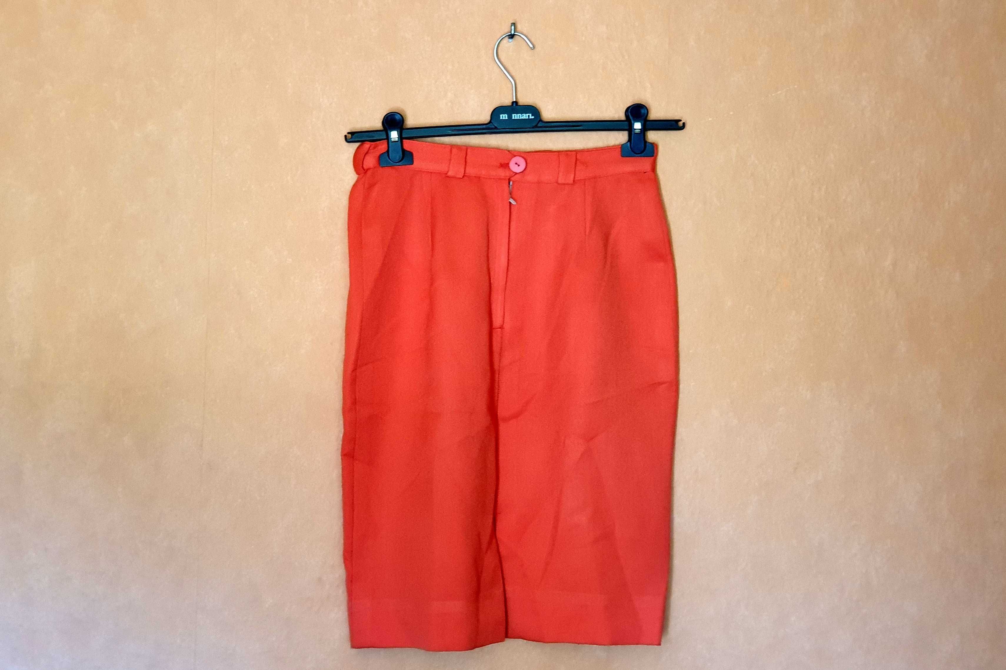 Spódnica pomarańczowa - rozmiar 69 cm - wzór 2