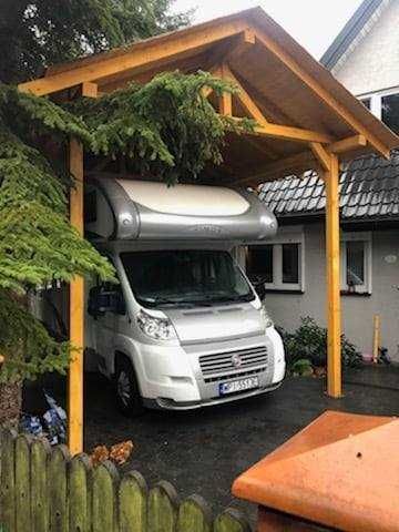 Wiata Garażowa, Altana, Carport pod kampera