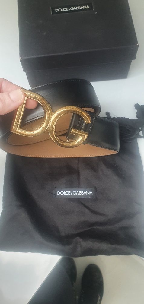 Pasek Dolce& Gabbana skorzany