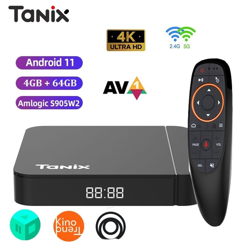 Смарт ТВ.(ugoos) TV Box Tanix w2  2gb RAM  16gb ROM Android 11