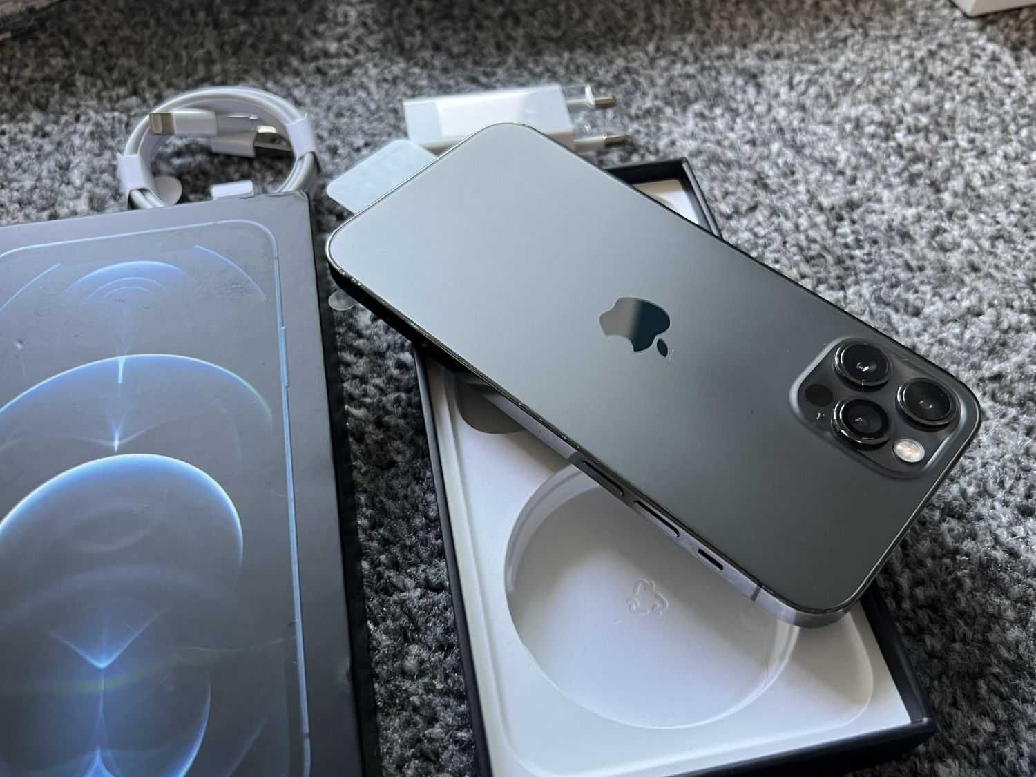 iPhone 12 Pro 128GB GREY SZARY Grafitowy Bateria 97% Gwar