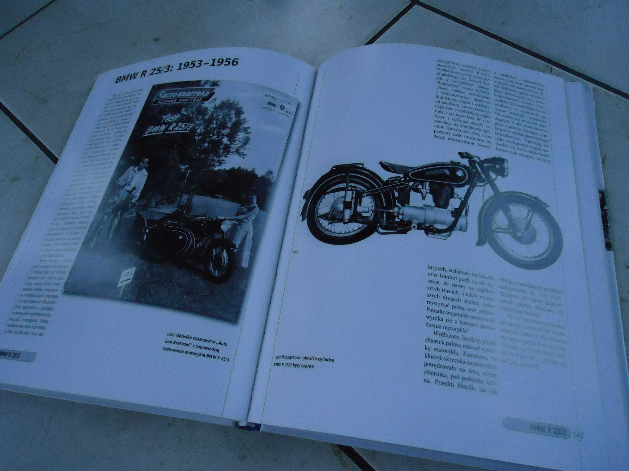 Książka BMW Motocykle - Nowa, Zabytkowe