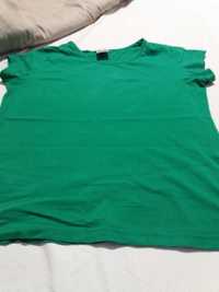 Koszulka damska zielona z bawelny